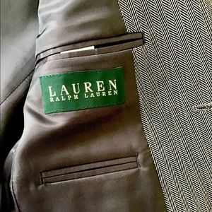 Boys Size 10 Lauren Ralph Lauren Herringbone Blazer Like New